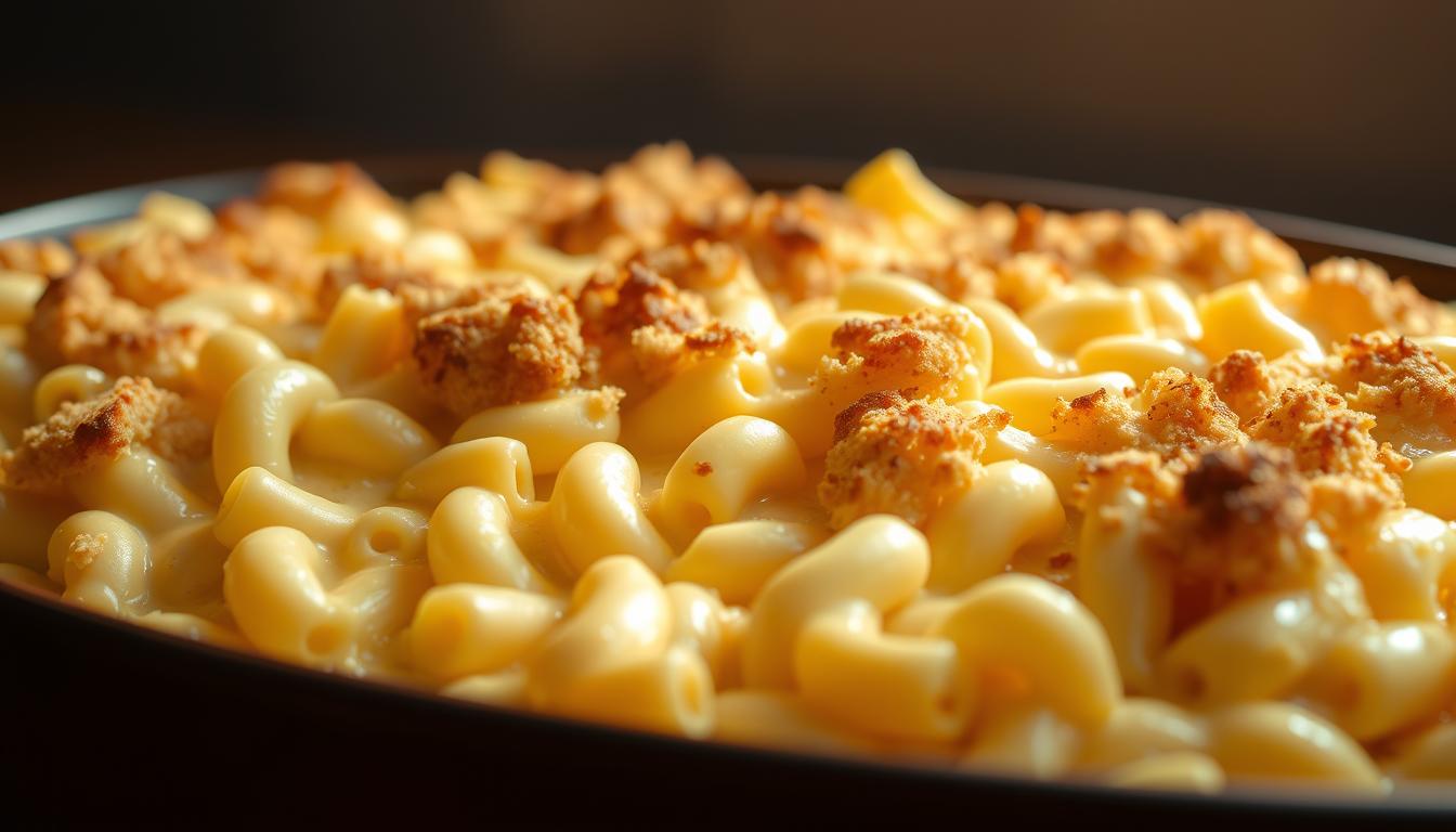 Homemade Cheesy Baked Mac & Cheese – Creamy, Crispy & Comforting