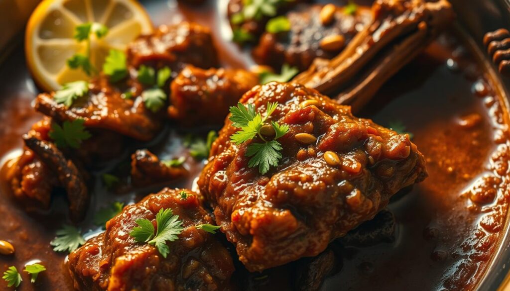 Desi-Style Braised Short Ribs in Rich Gravy